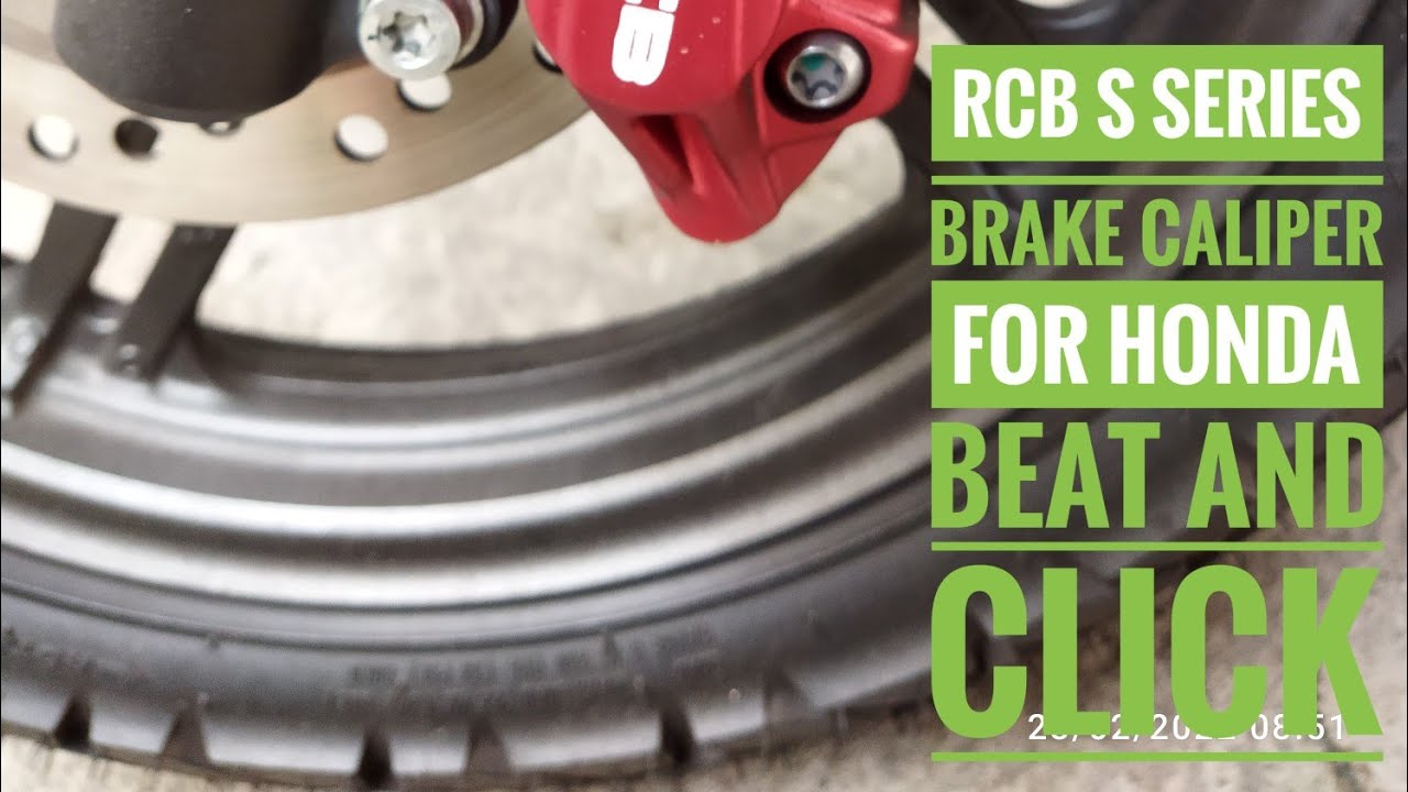 RCB S Series Brake Caliper for Honda Beat FI and Click