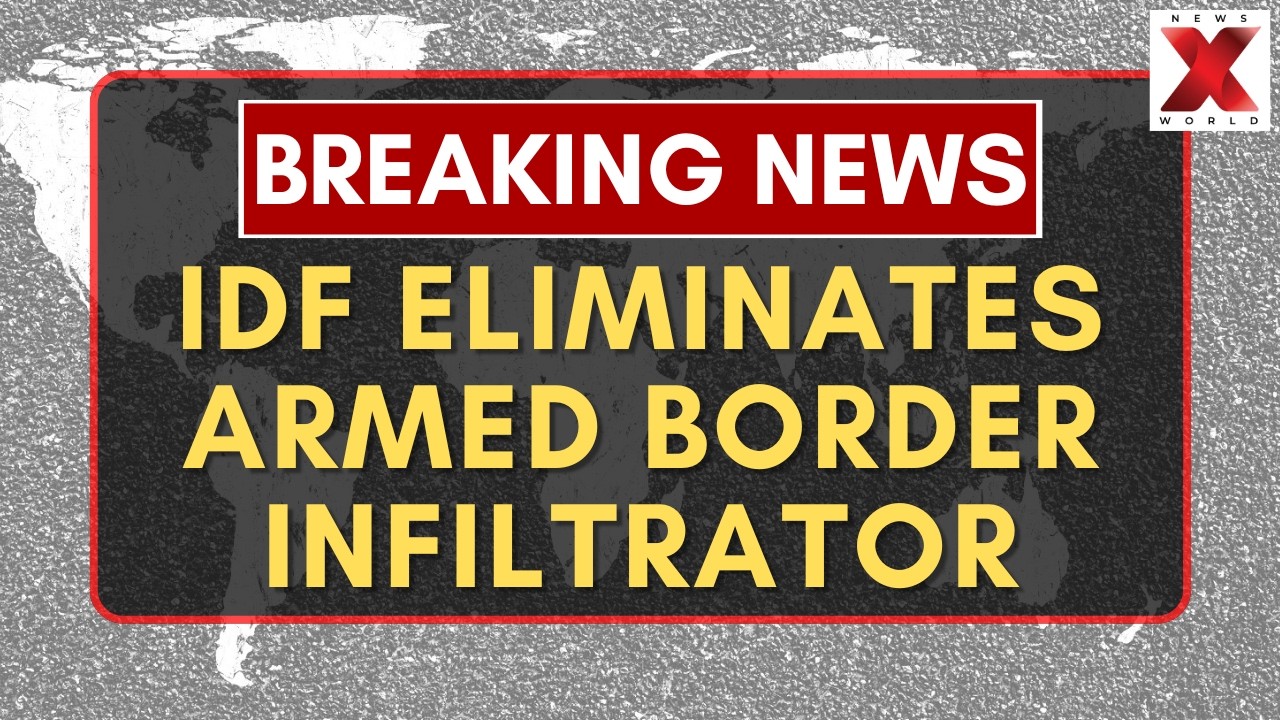 Israeli Troops Kill Gunman After Cross Border Attack From Lebanon | NewsX World