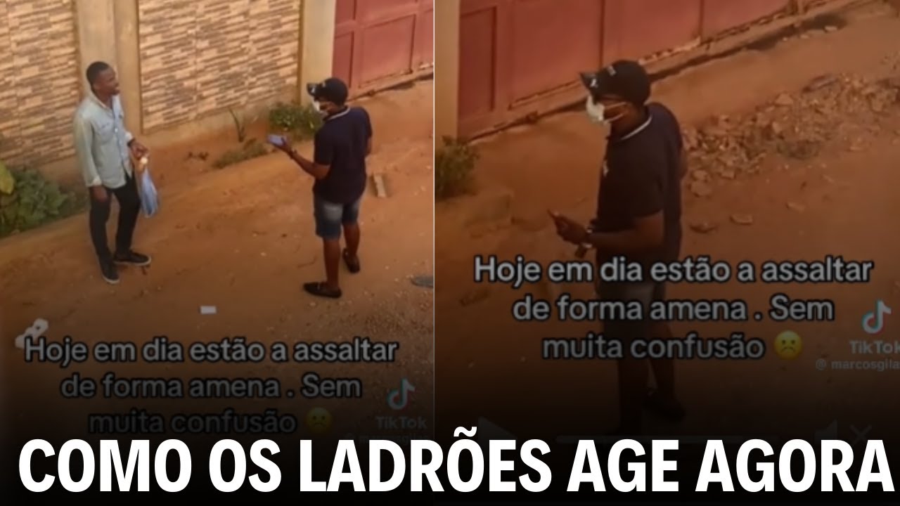Chocante! Veja Como os Marginais estão Roubando em Luanda
