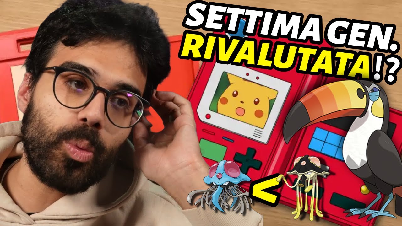 SETTIMA generazione RIVALUTATA?? - Pokedex e Versi Pokemon vari con Dario Moccia