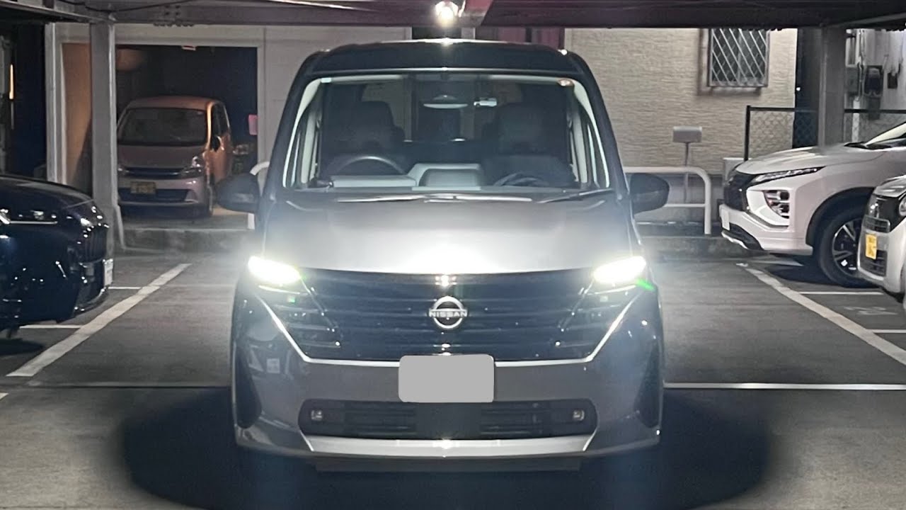 NISSAN SERENA 高崎→前橋まで夕方の退勤ラッシュの中をゆったりと進むドライブ車載動画