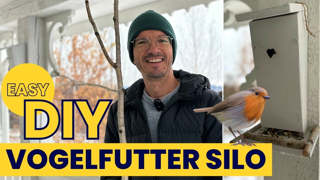 EASY DIY - VOGELFUTTERSILO + Balkon MAKEOVER 🐦