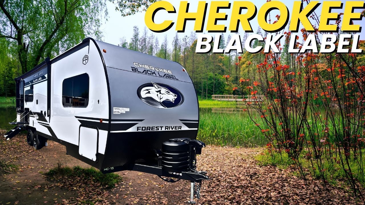 New 2026 Forest River RV Cherokee Grey Wolf Black Label 23MKBL!