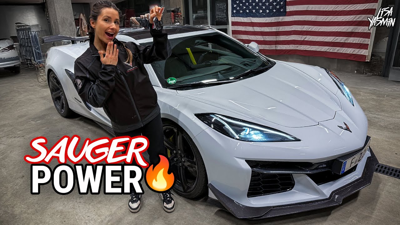 Supersportler Konkurrenz? 🤔 Corvette C8 Z06 Hochdrehzahl V8 Sauger 🚀