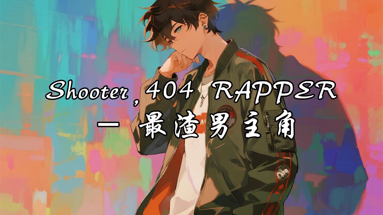 Shooter,404 RAPPER - 最渣男主角『是我潇洒是我很无情是我很渣经常写情歌，谁让我是你的最佳最渣最花最搭男主角。』【动态歌词MV】