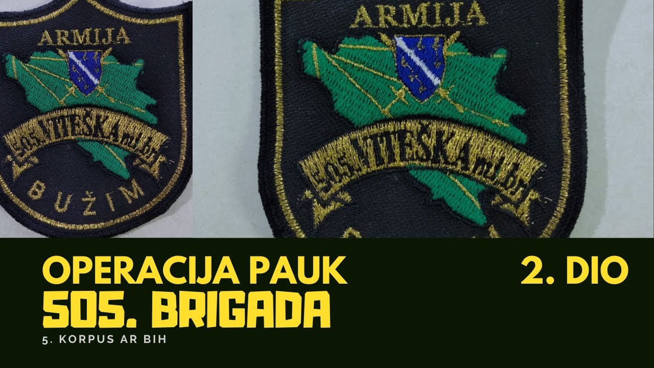 505. vite&scaron;ka brigada - Položaji na Prokresu (OPERACIJA 