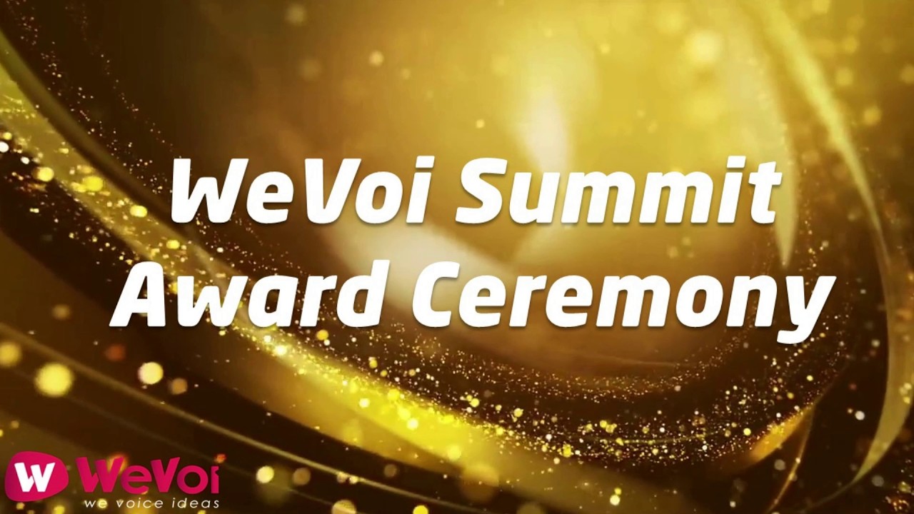 Wevoi Summit 2026 Award Ceremony