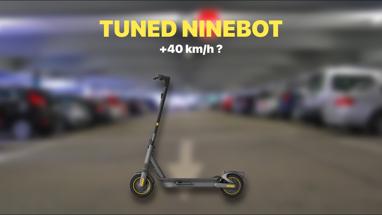 Ich Teste einen Getunten Ninebot MAX g2d | Deutsch