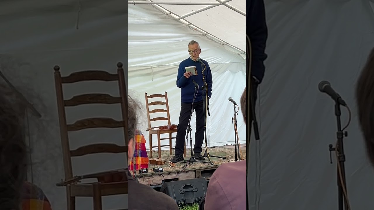 John Hegley at Tangled Roots festival, Somerset