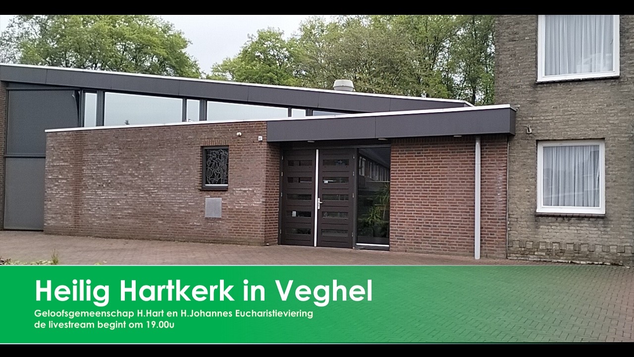 H. Hart en H. Johannes geloofgemeenschap in Veghel, zaterdag  7 maart.  19 uur  Eucharistieviering