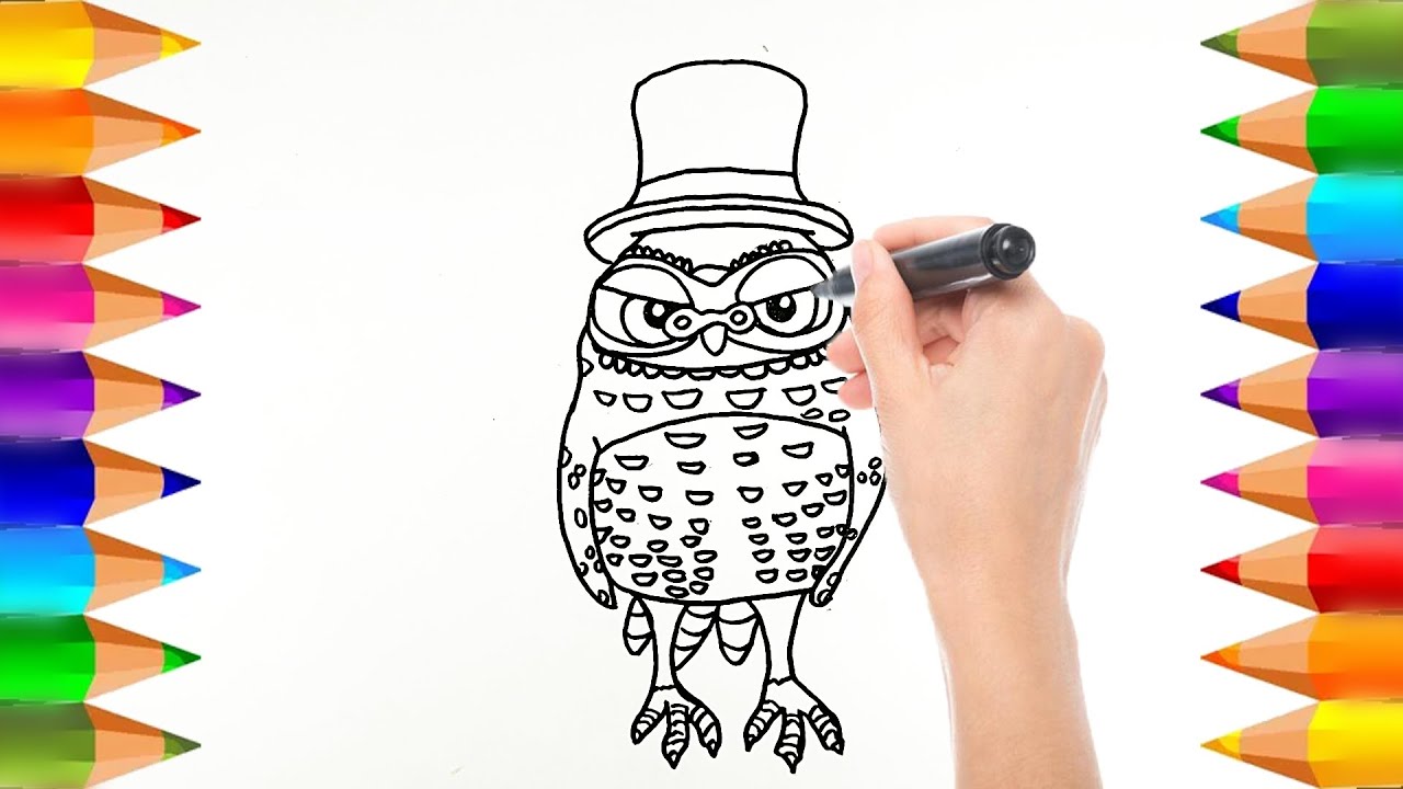 Cómo dibujar a Mirón de la Granja de Zenón | Dibujos para niños