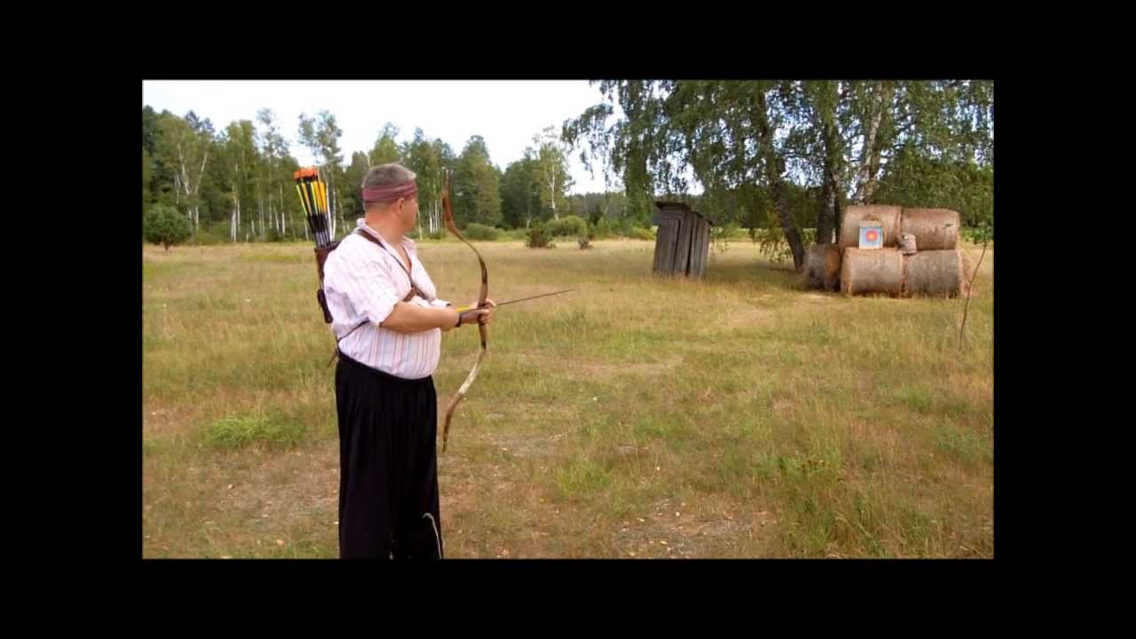 Grozer Biocomposite Laminated Hungarian Bow - eastern style shooting