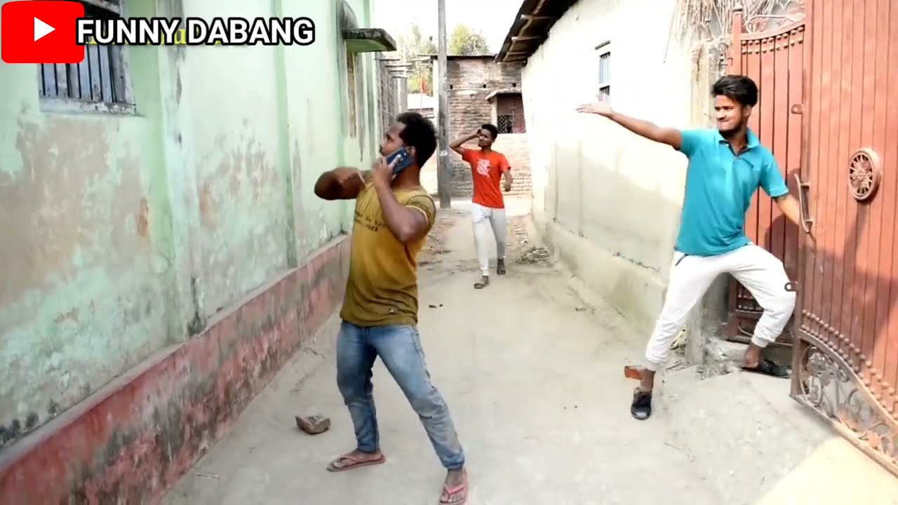 tin ladai aur dost ka phone chhin ke bhag gya  Episode 05 By funny dabang