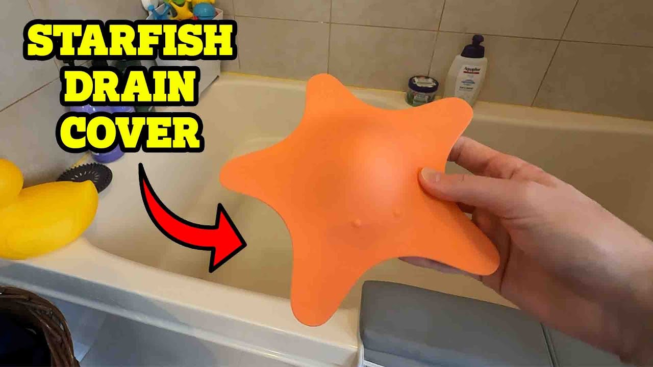 Adorable & Safe! Starfish Toddler Bathtub Drain Cover Review 🛁⭐