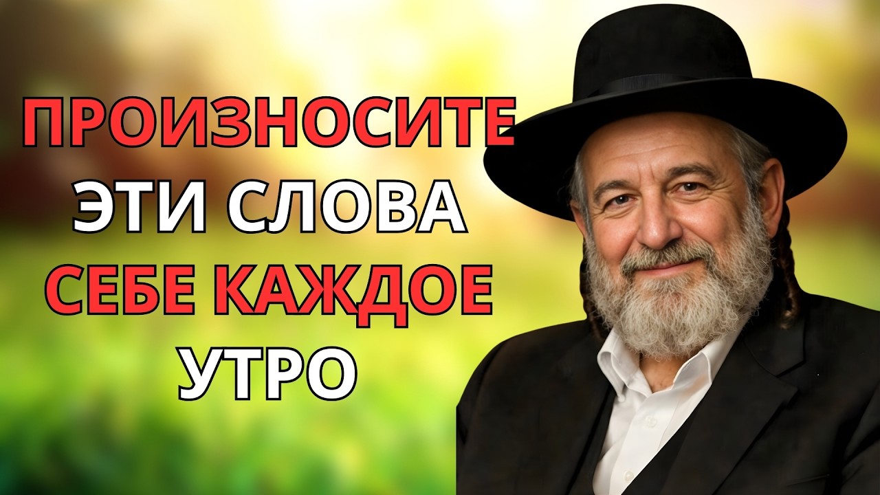 15 утренних фраз, которые изменят вашу жизнь — еврейская мудрость для силы и успеха