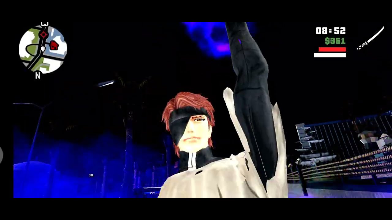AIZEN BLEACH JUMP FORCE EDITION #gtasanandreas  #tranding 