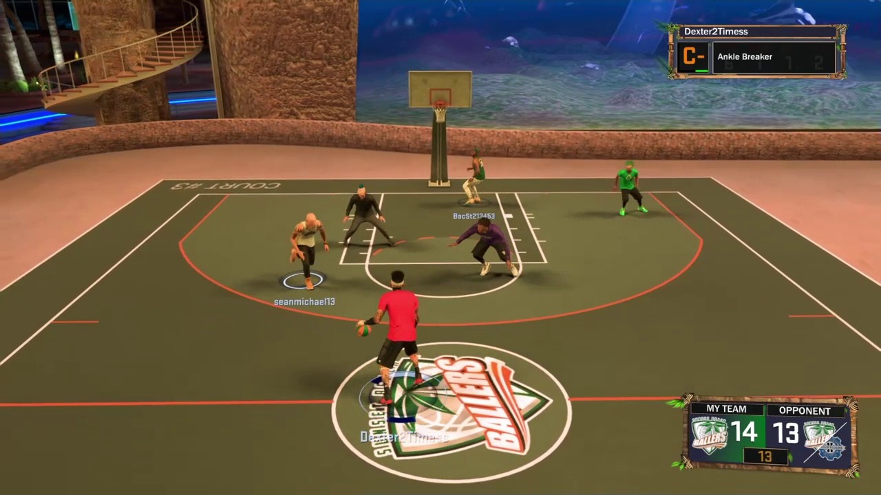 SLASHER DEMIGOD IS OP IN THE PARK NBA2k17(CRAZY POSTERIZER) MUST WATCH