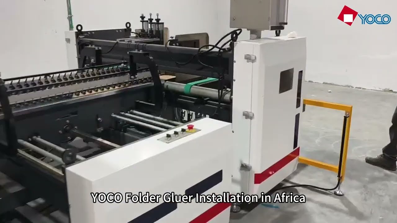 YOCO Folder Gluer Installation in Africa
