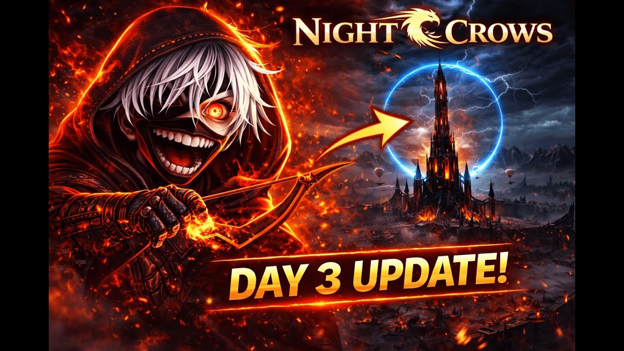 Night Crows Day 3 Update &ndash; New Area, Boss & Huge Changes!