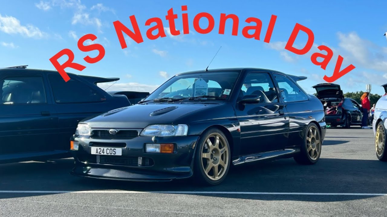 I took my Escort Cosworth to the Rs National Day at Donnington Park 19/8/23