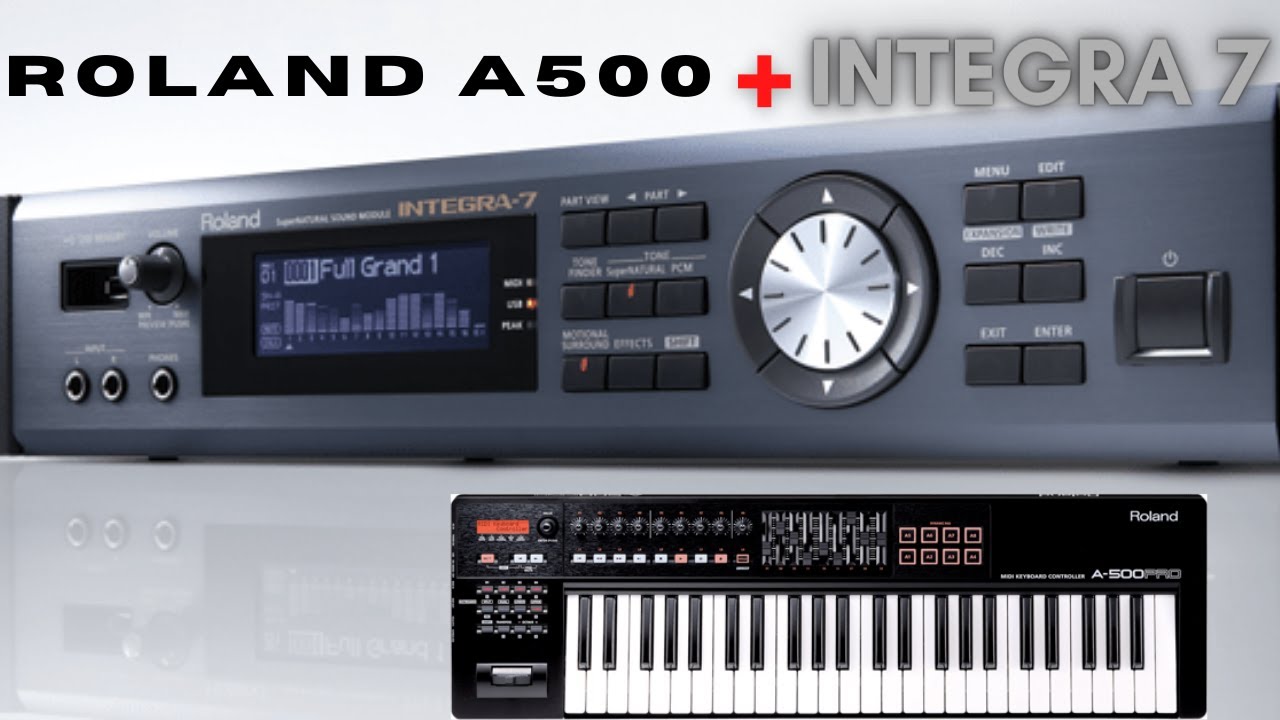 Roland A-500 Integra 7 module