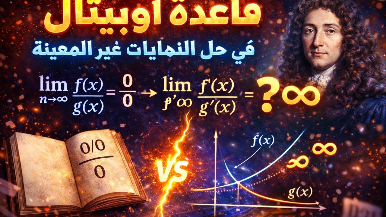 شرح موضوع قاعدة اوبيتال مادة الرياضيات هندسة كهروميكانيك