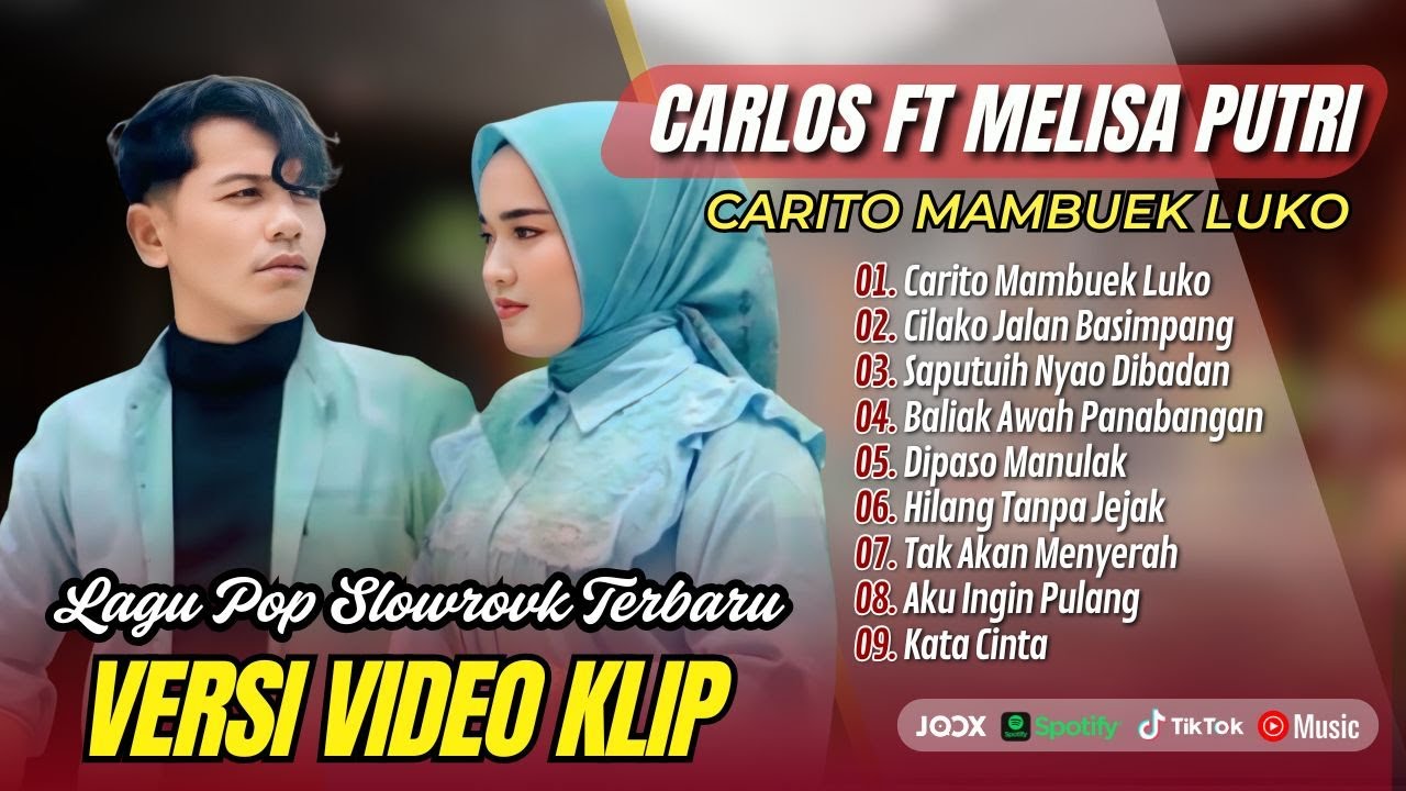 CARITO MAMBUEK LUKO  - Carlos Ft Melisa Putri | CILAKO JALAN BASIMPANG | LAGU MINANG TERPOPULER 2025