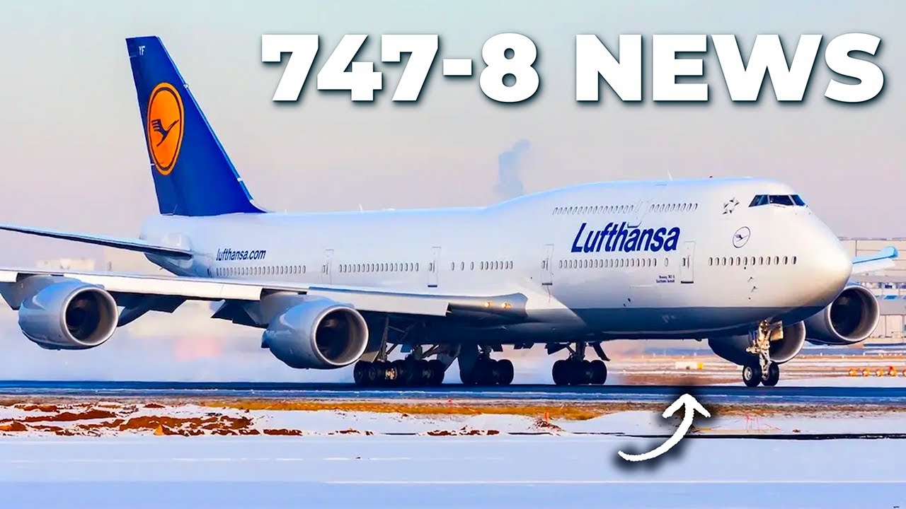 Big Lufthansa 747-8 News