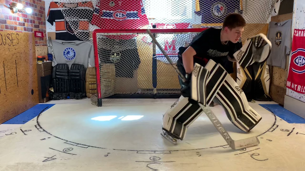 Goalie Gab, speed drills 14y/o.