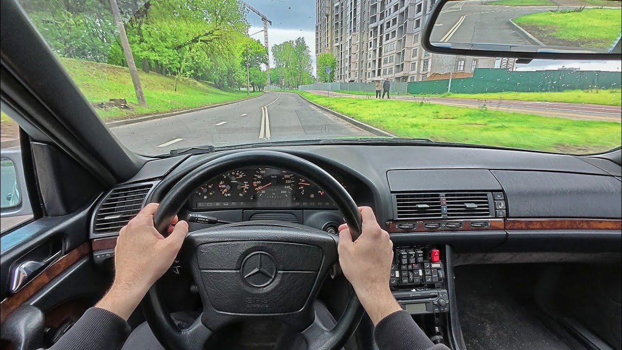 1991 Mercedes-Benz W140 500 SE - Тест-драйв POV
