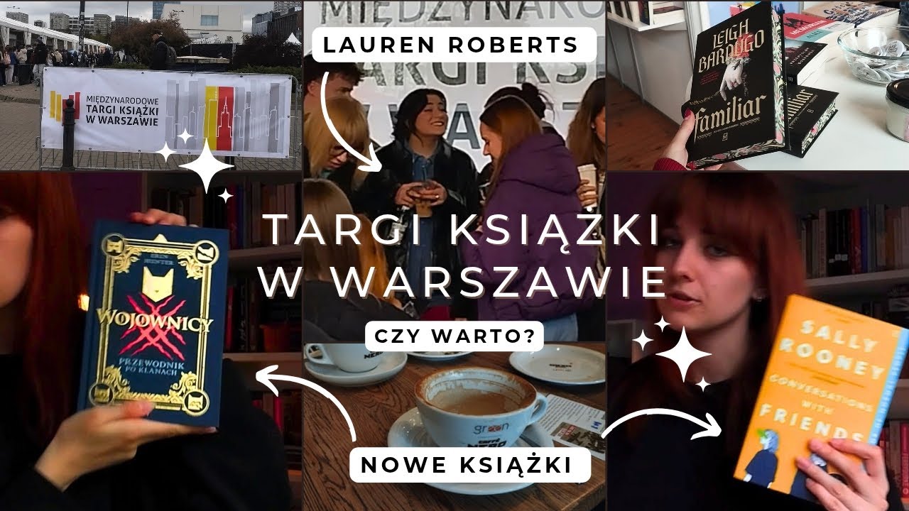 TARGI KSIĄŻKI W WARSZAWIE - czy warto? ✧ nowe książki, pogadanka i vlog ✧