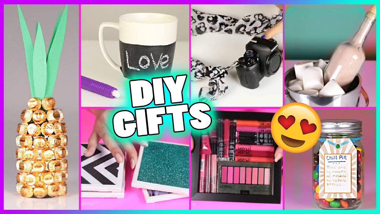 15 DIY Gift Ideas! DIY Gifts & DIY Christmas Gifts & Birthday Gifts for Best Friend, Boyfriend