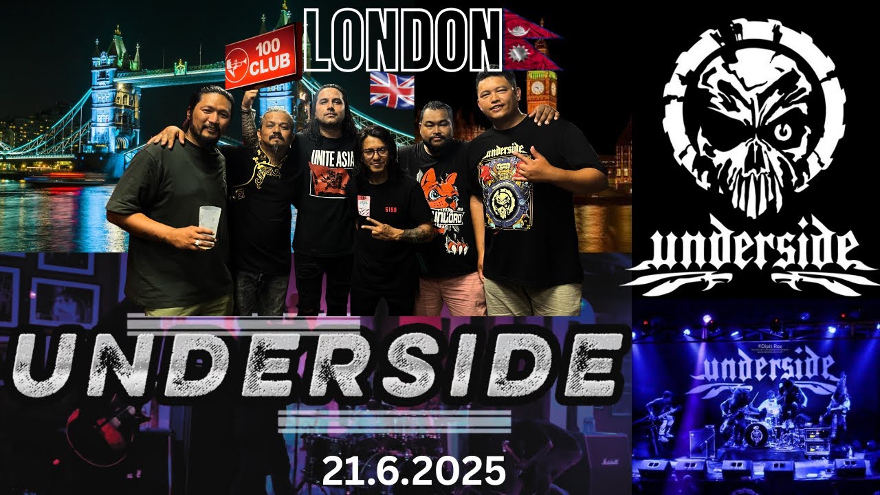 Underside London UK Show 2025  Nepali Metal at its finest Unforgettable Experience🤘🏾#underground