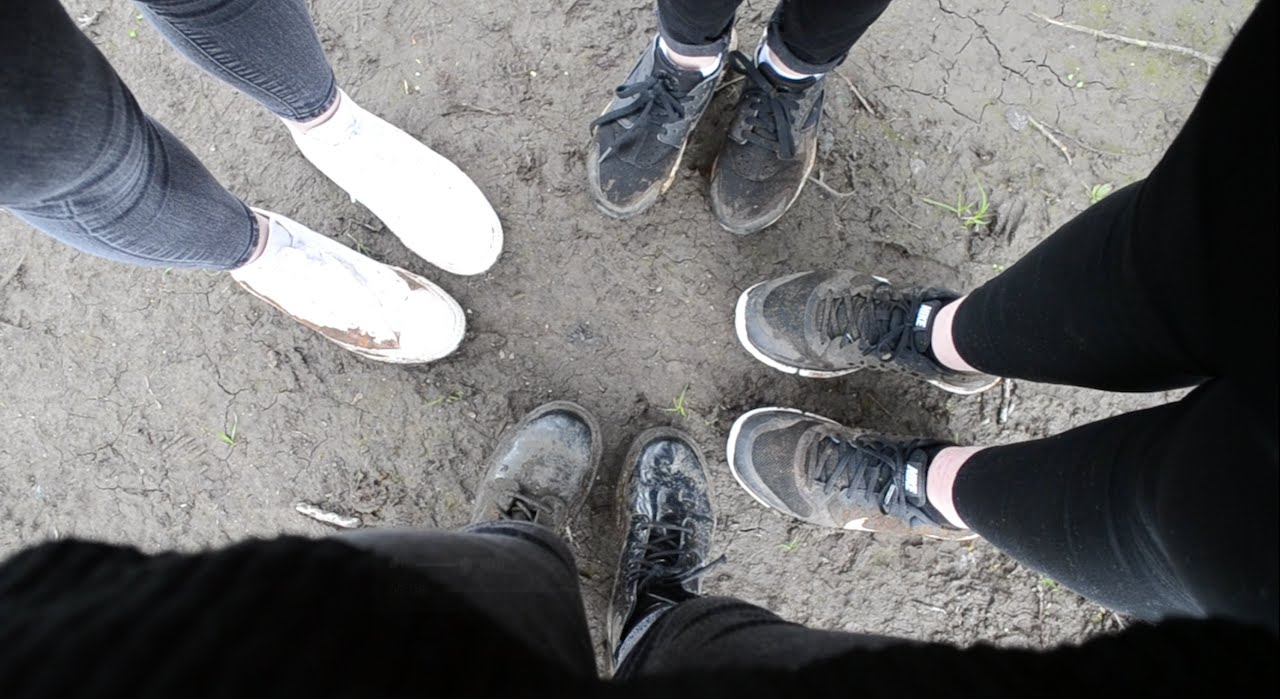 A VERY MUDDY WALK!
