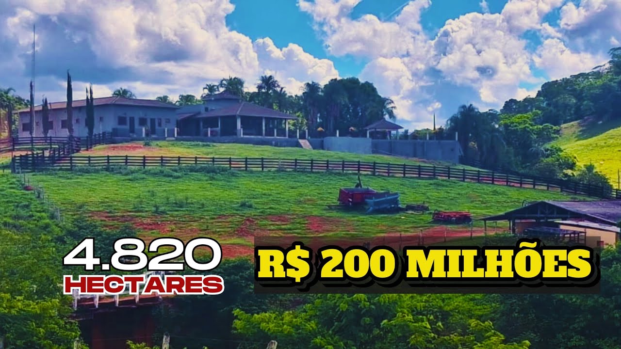 Ativo Rural de Alto Valor | 4.820 ha | Terra de Cultura e Pecuária | Pirenópolis–GO | 200 Mi