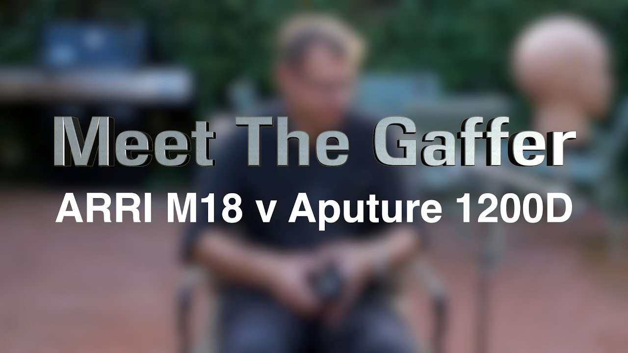 Встречайте Старика №257: ARRI M18 против Aputure 1200D