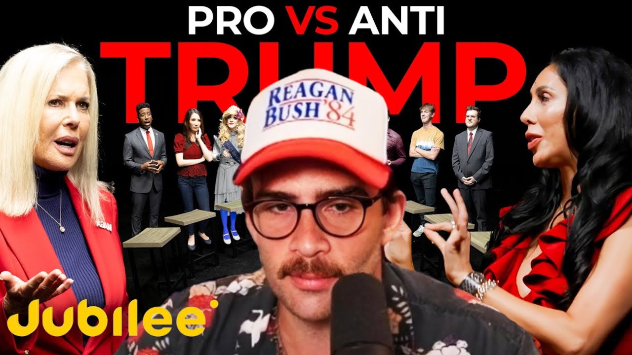 Pro-Trump Republicans vs Anti-Trump Republicans | Hasanabi reacts to Middle Ground (Jubilee)