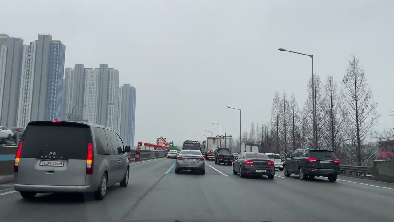 G90 영동고속도로 동탄 - 이천 드라이브 영상 4K ASMR Drive