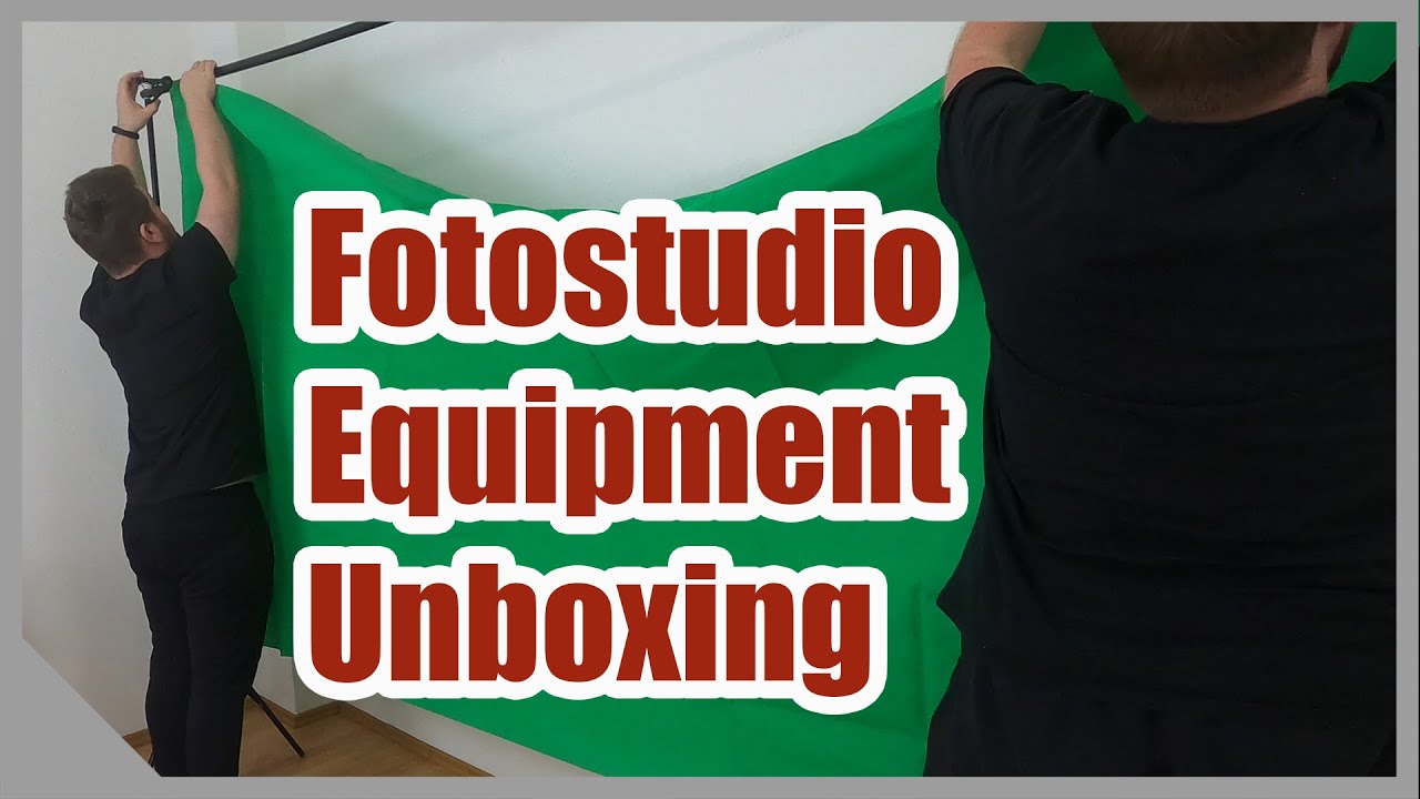 Fertiges Fotostudio von Amazon / Unboxing, Aufbau und Fazit