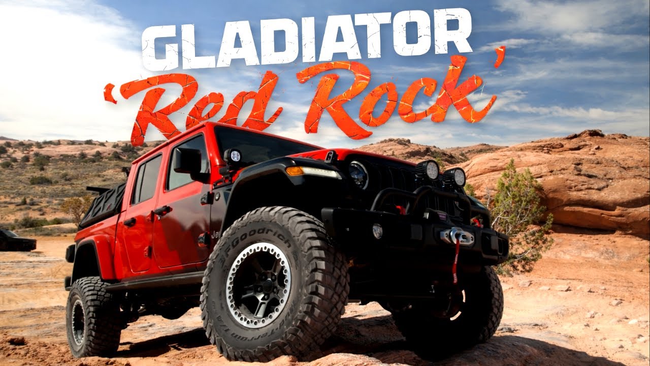 Jeep Gladiator &ldquo;Red Rock&rdquo; 2026 года, созданный для самых сложных трасс Моаба, для 60-го пасхально...