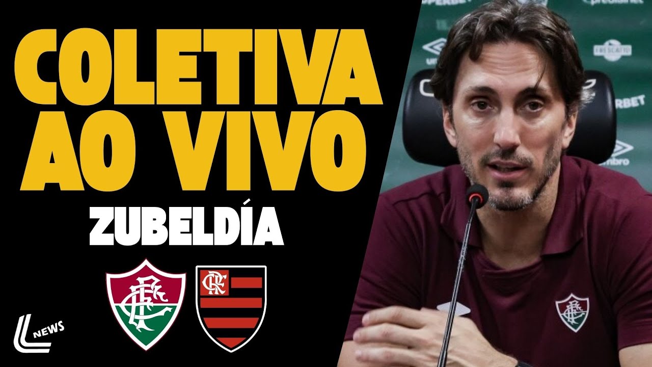 COLETIVA ZUBELDÍA AO VIVO - FLUMINENSE X FLAMENGO - FINAL DO CAMPEONATO CARIOCA 2026