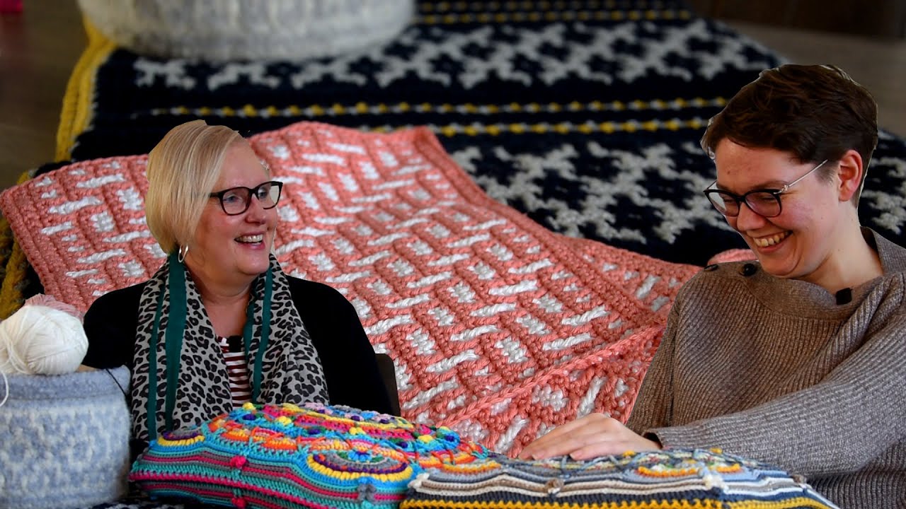 Mozaiek haken met Dorine van Op de Haakwolk