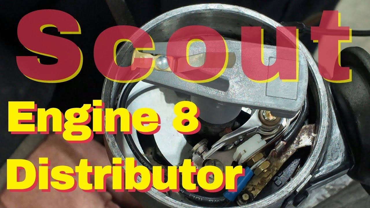 Scout Restoration Yukon: Engine 8 Distributor
