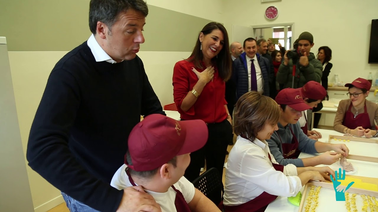 Matteo Renzi visita il Tortellante di Modena