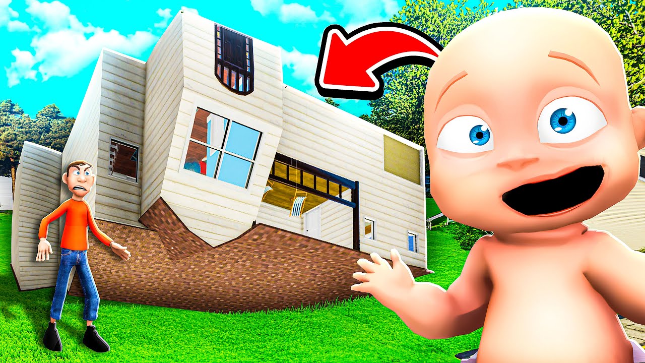 FLIPPING my Daddy's House UPSIDE DOWN! (Who's Your Daddy)