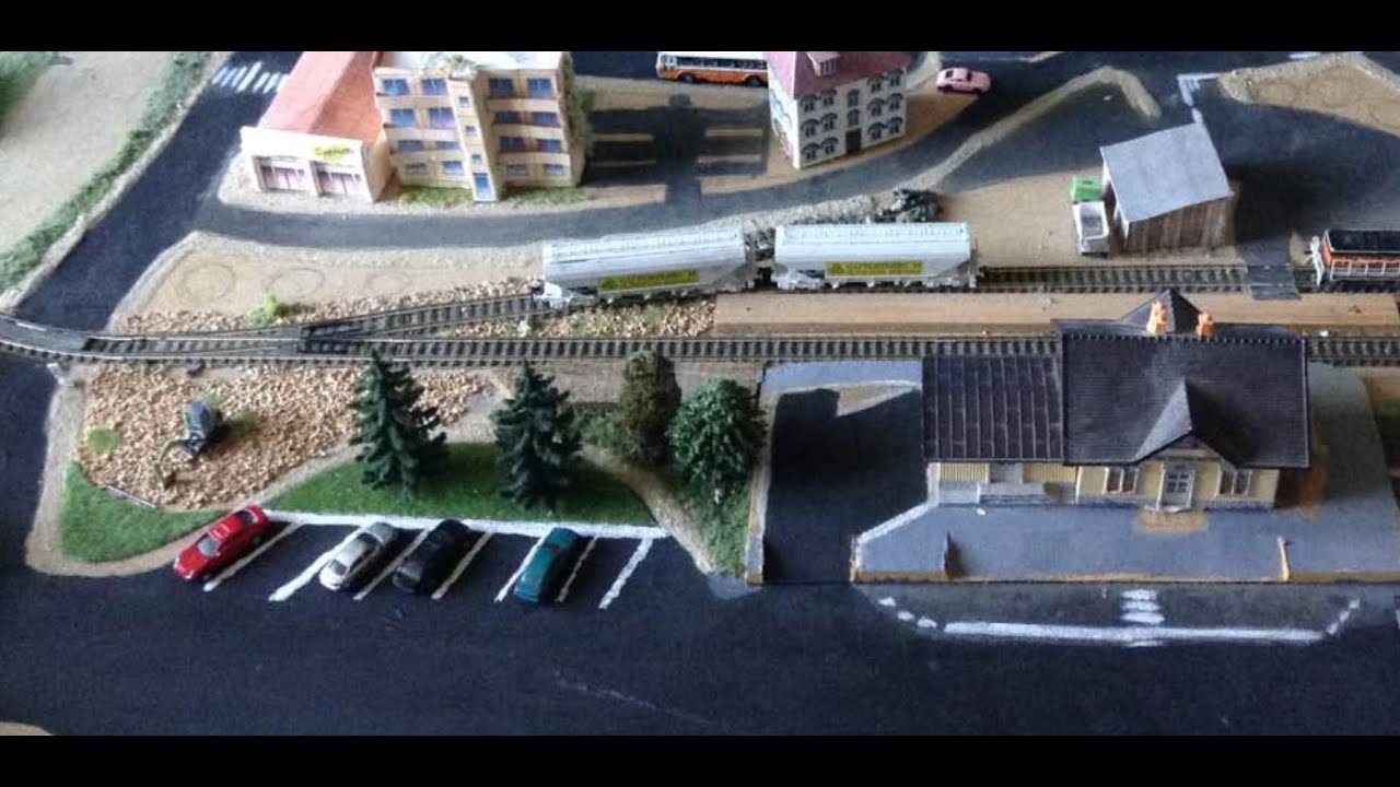 TRAIN Reseau N - [version 7] + BB 736007