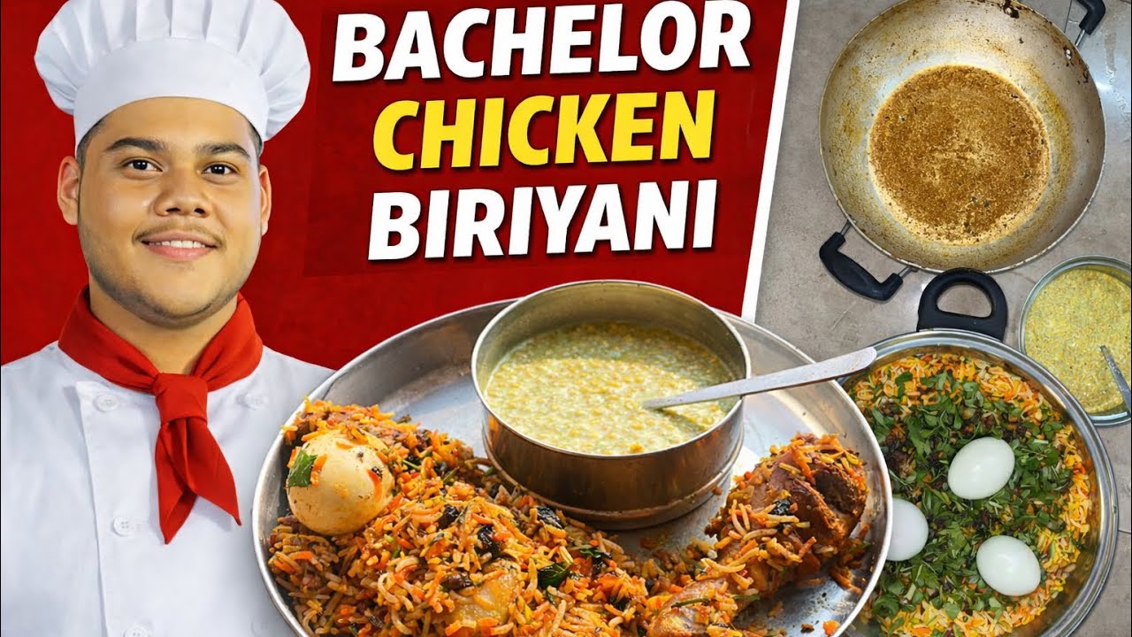 Easy and Tasty Chicken Biriyani Recipe For Bachelors | ଅତି ସହଜ ଉପାୟ ରେ ଚିକେନ ବିରୀୟାନି | #vlog #food 