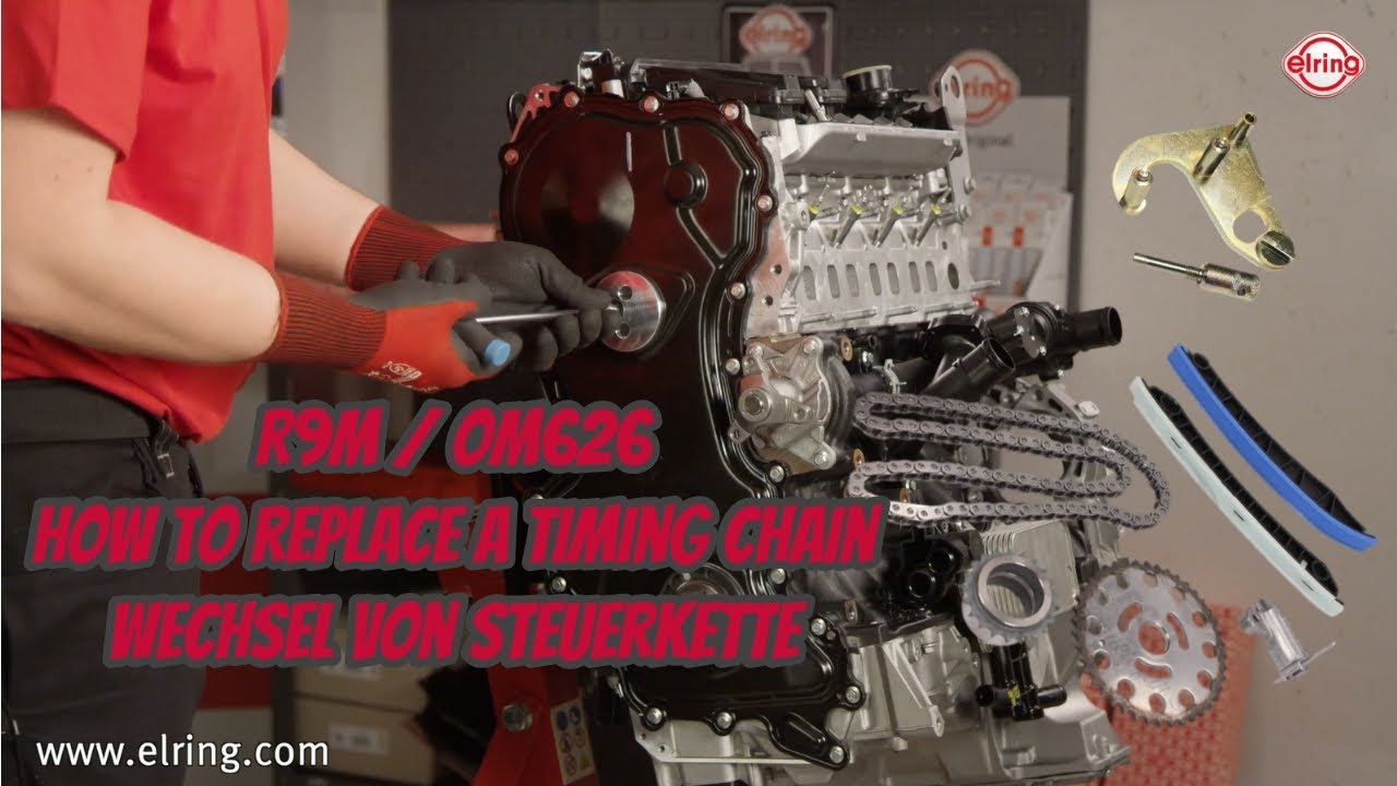 R9M & OM626 | How to replace a timing chain | Wechsel von Steuerkette