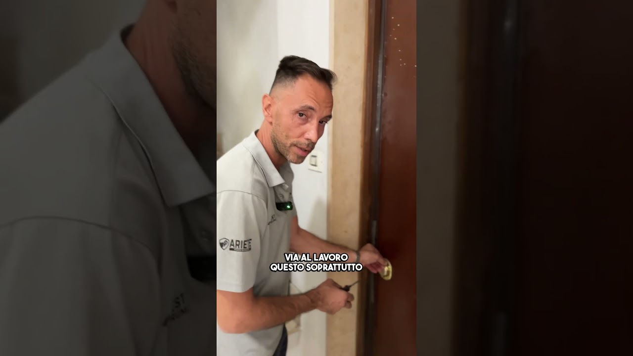 Ma quanto tempo ci vuole per scassinare una porta blindata?🤔⛓️&zwj;💥