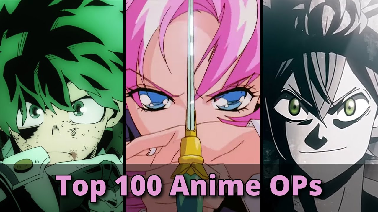 My Top 100 Anime Openings Of All Time!